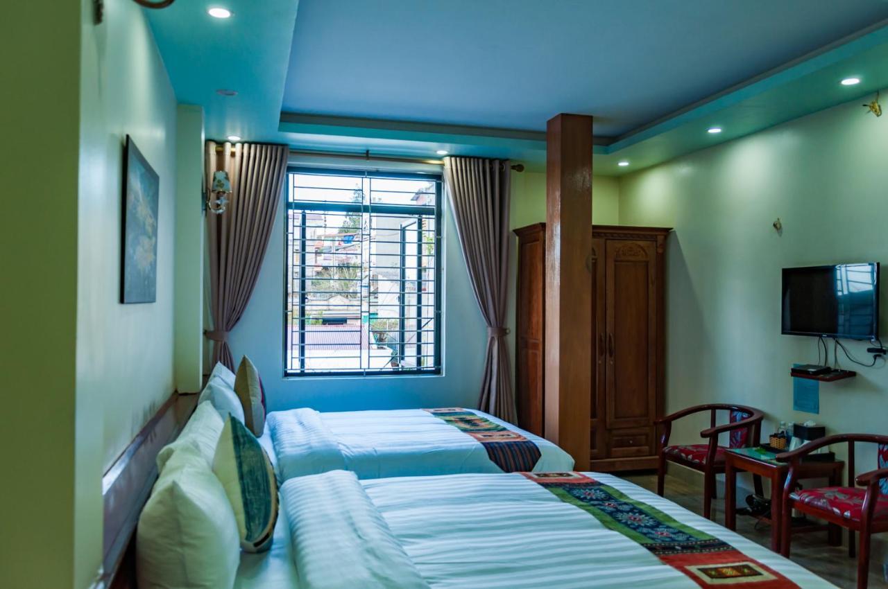 Sapa Peaceful Hotel Exterior foto