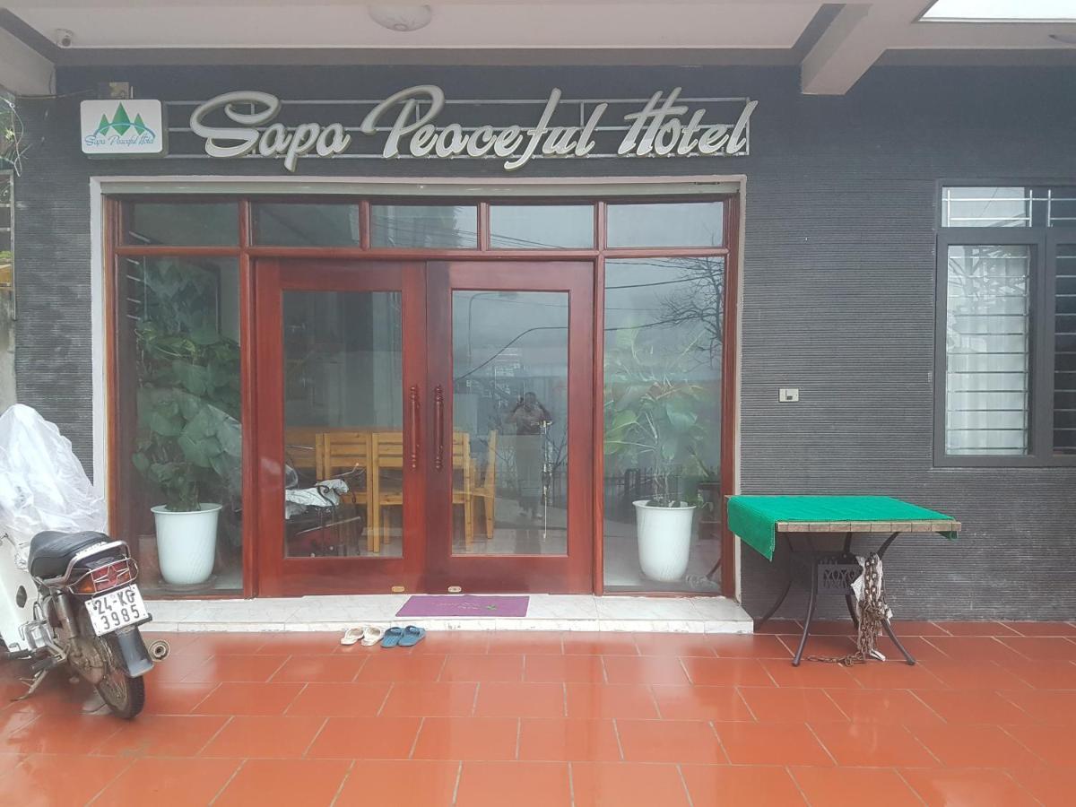 Sapa Peaceful Hotel Exterior foto