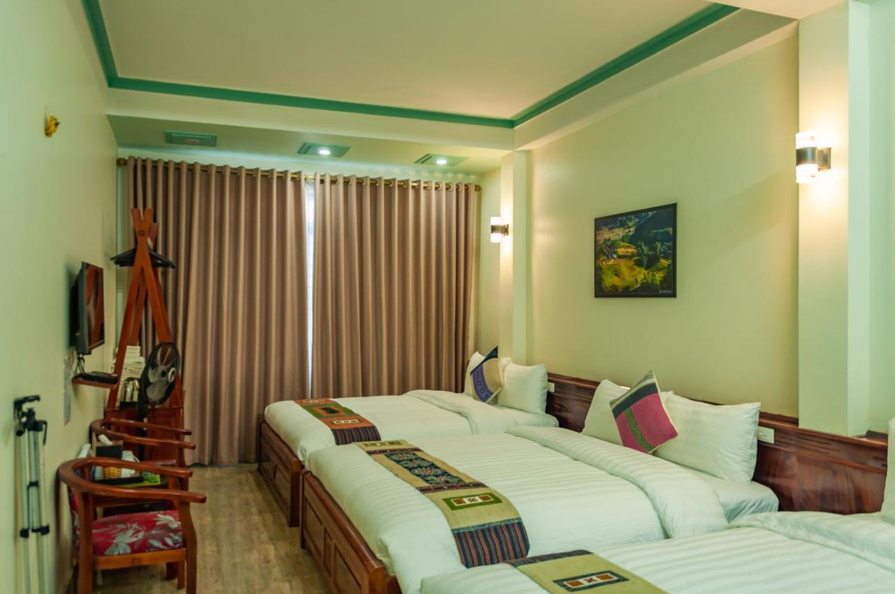 Sapa Peaceful Hotel Exterior foto